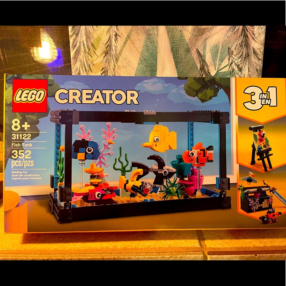 Lego 31122 3-1  creators fish tank